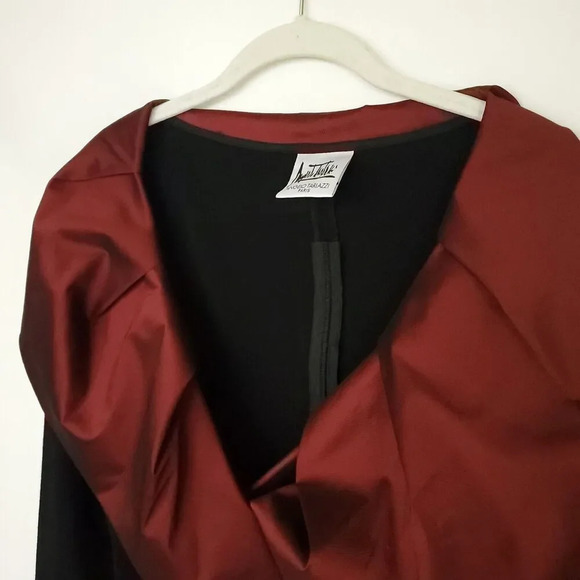 Vintage ANGELO TARLAZZI Paris Wool Blouse Top Long Sleeve size 10 (medium/large) - Picture 4 of 15